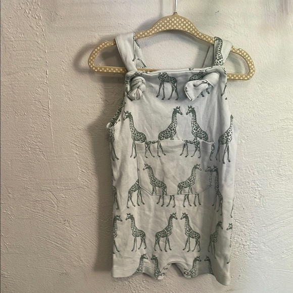 kate quinn Other - Kate Quinn Kids Giraffe Print Romper NWT